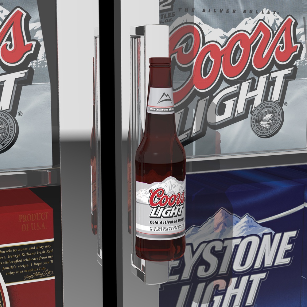 Coors Light Door Handle Specialty Bar Sign